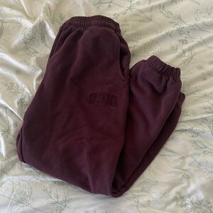 Adanola Sweatpants ❣️ADA Dark Cherry Sweatpants❣️